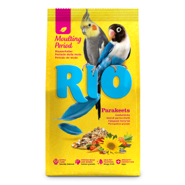 500гр Корм RIO Parakeets для средних попугаев в период линьки