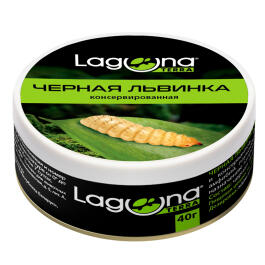 40г Корм Laguna Черная львинка консервированная