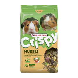 850г Корм Versele-Laga CRISPY MUESLI GUINEA PIGS для морских свинок