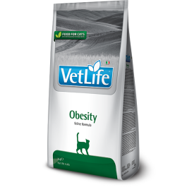 5кг Корм Farmina Vet Life Cat Obesity диета для взрослых кошек с излишнем весом