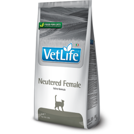 5кг Корм Farmina Vet Life Cat Neutered Female диета для взрослых стерилизованных кошек