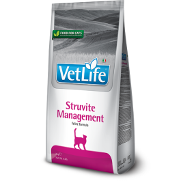 10кг Корм Farmina Vet Life Cat Struvite Management диета для взрослых кошек и котов при рецидивах мочекаменной болезни струвитног о типа
