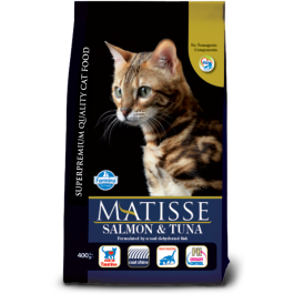 10кг Корм Farmina Matisse Matisse Salmon & Tuna для взрослых кошек с с Лососем и Тунцом