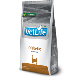 0,4кг Корм Farmina Vet Life Cat Diabetic диета для взрослых кошек с заболеванием сахарног о диабета