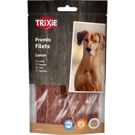 80г Лакомство "TRIXIE PREMIO" для собак ломтики из Ягненка без глютена и сахара