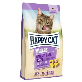 0,5кг Корм Happy Cat Minkas Urinary Care Adult 32/12 для взрослых кошек, профилактирующее мочекаменные заболевания с домашней Птицей