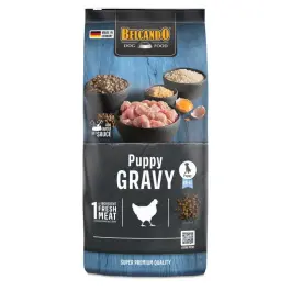 12,5кг Корм Belcando Puppy Gravy для щенков всех пород до 4 месяцев и для молодых собак мелких пород старше этого возраста с Птицей