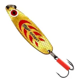 Блесна колеблющаяся Mepps Syclops Gold-Red №2 17г