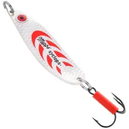Блесна колеблющаяся Mepps Syclops Silver-Red №2 17г