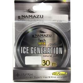 Леска Namazu "Ice Generation", L-30 м, d-0,12 мм, test-1,29 кг, прозрачная
