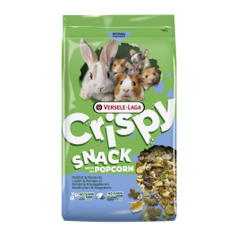 550г Корм Versele-Laga Crispy Snack Popcorn для Кроликов и Грызунов