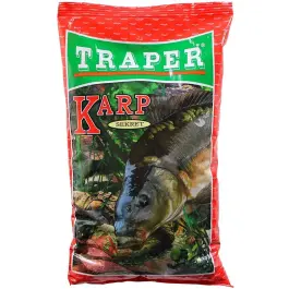 TRAPER прикормка SEKRET Truskawka Карп Красный 1кг