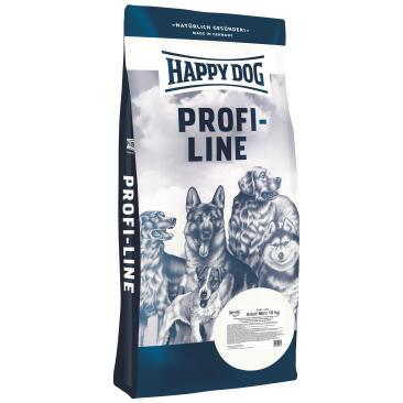 18кг Корм Happy Dog Profi-Line Adult Mini 26/14 для взрослых собак мелких пород с Птицей, лососем, рыбой и ягнёнком