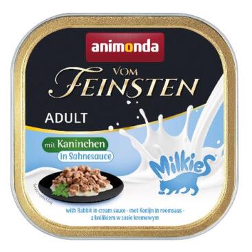 100гр Консервы Animonda Vom Feinsten Adult Milkies для взрослых кошек с Курицей и молочной начинкой