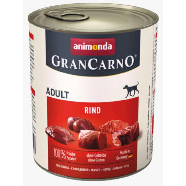 800гр Консервы Animonda Gran Carno Adult для взрослых собак, кусочки с говядиной