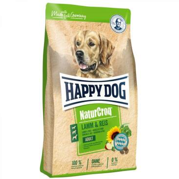 1кг Корм Happy Dog NaturCroq Lamm&Reis 22/9 для взрослых собак всех пород с чувствительным пищеварением с Ягнёнком и рисом