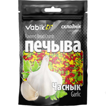 Компонент прикормки Vabik Печиво микс чеснок, 35гр