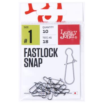 Застежка Lucky John Fastlock Snap №001 10шт