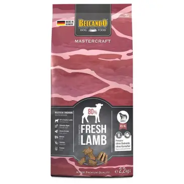 2,2кг Корм Belcando Mastercraft Fresh Lamb беззерновой для взрослых собак с Ягнёнком