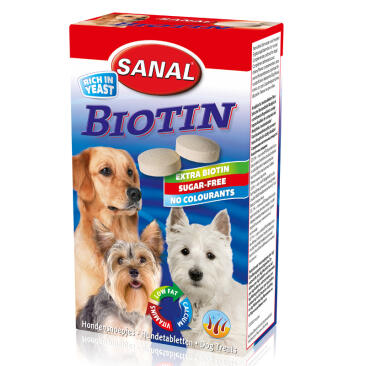 100гр Лакомство SANAL Biotin для собак