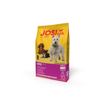 10кг Корм JosiDog Mini (Adult Mini 26/11) для взрослых собак мелких пород, поддерживающий правильное развитие вашей собаки с Птицей и уткой
