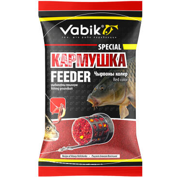 Прикормка Vabik FEEDER Красный 1кг