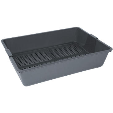 Туалет SAVIC Litter Tray с решеткой для кошек, 41,5*29,5*10см серый