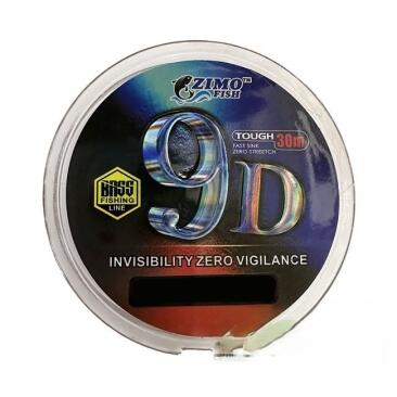 Леска ZIMO FISH 9D "ХАМЕЛЕОН" 0.10мм 30м