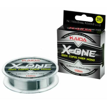 Леска KAIDA MLMD X-one 150м 0,20мм прозрачная