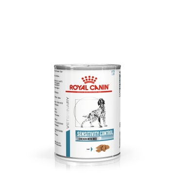 410гр Консервы ROYAL CANIN Sensitivity Control Dog Chicken With Rice диета для взрослых собак с Курицей и Рисом