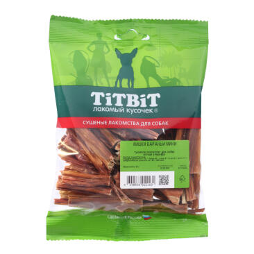 Лакомство TITBIT Кишки бараньи для собак S