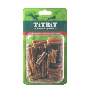 Лакомство TITBIT Кишки говяжьи для собак S