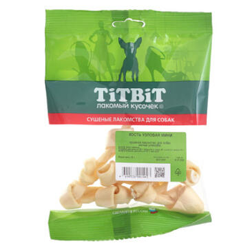 Лакомство TITBIT Кость узловая мини для собак
