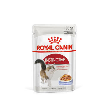 85гр Влажный корм ROYAL CANIN Instinctive для взрослых кошек, в желе (пауч)