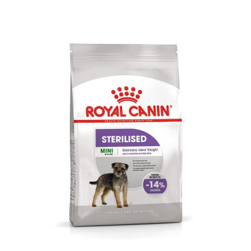 3кг Корм ROYAL CANIN Mini Sterilised для взрослых стерилизованных собак мелких пород, склонных к избыточному весу