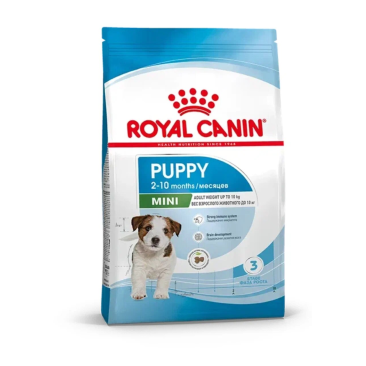 4кг Корм ROYAL CANIN Mini Puppy для щенков мелких пород с 2 до 10 месяцев