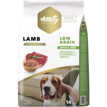 Корм в развес Amity Super Premium для собак всех пород Ягненок, 1кг