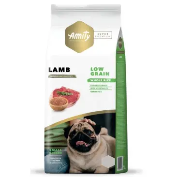Корм в развес Amity Super Premium для собак мелких пород Ягненок, 1кг