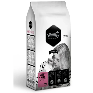 Корм в развес Amity Premium Cats Lamb & Rice для кошек с Ягненком и рисом, 1кг