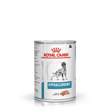 200гр Консервы ROYAL CANIN Hypoallergenic диета для взрослых собак при пищевой аллергии или непереносимости, паштет