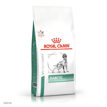 1,5кг Корм ROYAL CANIN Diabetic Canine диета для взрослых собак при сахарном диабете