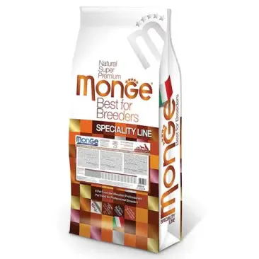 15кг Корм Monge Dog Monoprotein Puppy&Junior Lamb/Rice для щенков всех пород c Ягненком и рисом