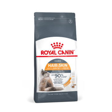 2кг Корм ROYAL CANIN Hair&Skin Care для взрослых кошек для здоровья кожи и шерсти