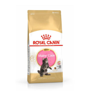 0,4кг Корм ROYAL CANIN Maine Coon Kitten для котят породы Мейн Кун до 15 месяцев