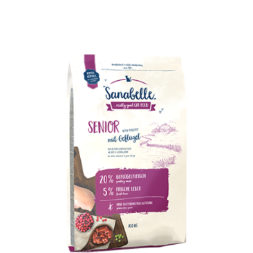 10кг Корм Sanabelle Senior Poultry для пожилых кошек с Птицей