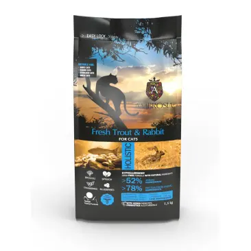 Корм в развес "AMBROSIA GRAIN FREE" для стерилизованных кошек, свежая Форель и Кролик, 1кг