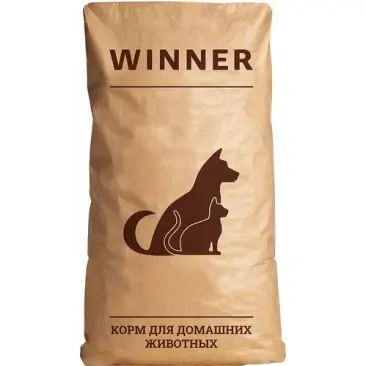 8кг Корм Мираторг Winner для взрослых собак средних и крупных пород с Говядиной