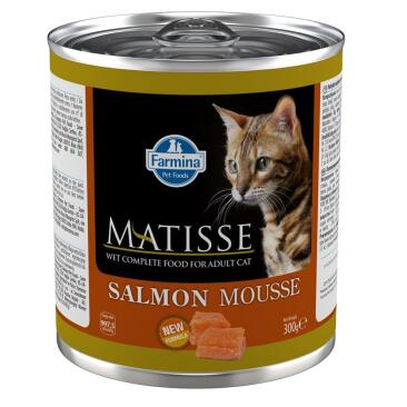300гр Консервы Farmina Matisse Cat Mousse Salmon Мусс для кошек с Лососем