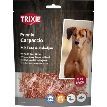 80гр Лакомство TRIXIE PREMIO для собак Карпаччо с уткой и треской, без глютена и сахара