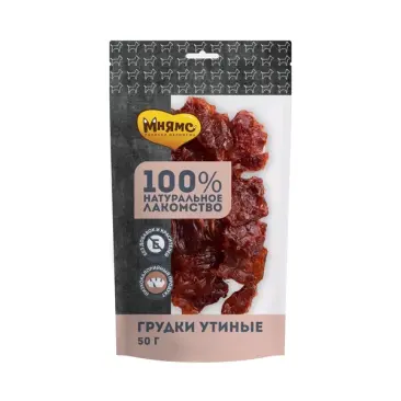 50гр Лакомство Мнямс для собак Грудки утиные